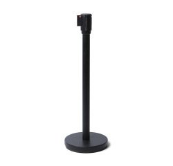 Poste Separador Económico - Negro