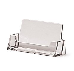 Porta Tarjetas De Visita De 1 Nivel Apaisado 17 mm De Profundidad
