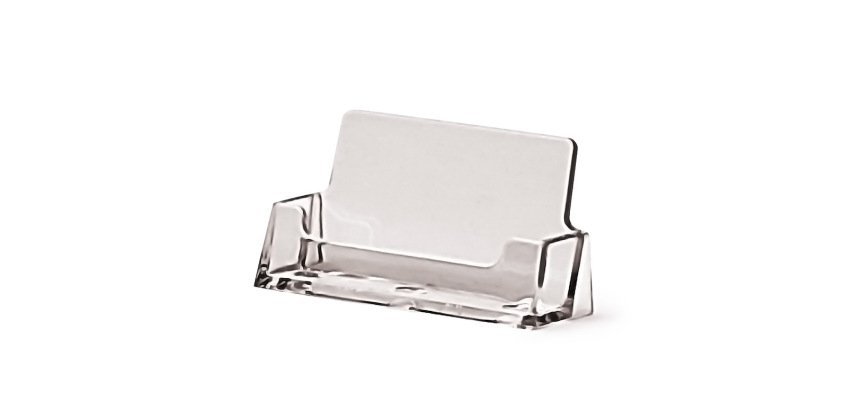 Business Card Holder Counter 1 Tier Landscape 17 mm Pocketdepth