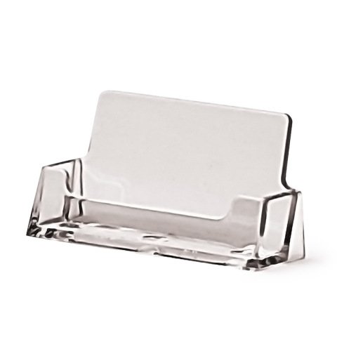 Porta Tarjetas de Visita de 1 Nivel Apaisado 17 mm de Profundidad