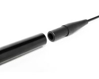 Beachflag Alu Wind Komplett-Set Hier Anmelden Rot Englisch Kreuzständer