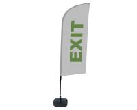 Bandera Aluminio Vela Kit Completo Salida Gris Inglés Tanque De Agua