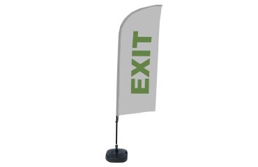 Bandera Aluminio Vela Kit Completo Salida Gris Inglés Tanque de Agua