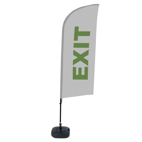 Bandera Aluminio Vela Kit Completo Salida Gris Inglés Tanque de Agua