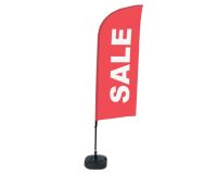 Bandera Aluminio Vela Kit Completo Venta Rojo Inglés Tanque De Agua
