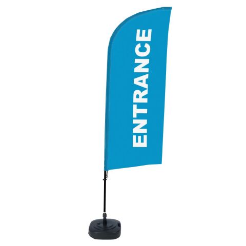 Bandera Aluminio Vela Kit Completo entrada Azul Inglés Tanque de Agua