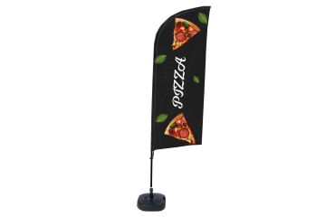 Bandera Aluminio Vela Kit Completo Pizza Tanque de Agua