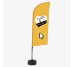 Bandera Aluminio Vela Kit Completo Cliquez & Emportez Jaune Français