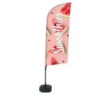 Bandera Aluminio Vela Kit Completo Batidos Sandía Tanque de Agua