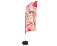 Bandera Aluminio Vela Kit Completo Batidos Sandía Tanque De Agua