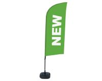 Bandera Aluminio Vela Kit Completo Nuevo Verde Inglés Tanque De Agua