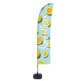 Bandera Económica Vela Kit Completo Smoothies Limón Espanol