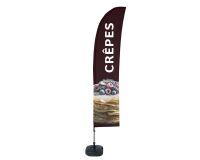Bandera Económica Vela Kit Completo Panqueques