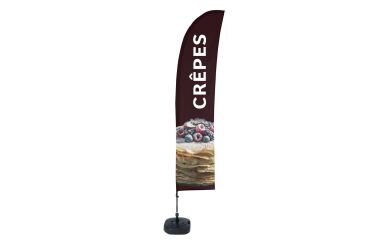 Bandera Económica Vela Kit Completo Panqueques