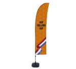 Beach Flag Budget Set Wind large Set Completo Naranja Hup Holanda