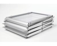 Prospektaufsteller Zick-Zack Acryl