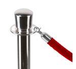 Poteau De Barrière Chromé