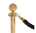 Poteau De Barrière Dorée