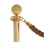 Poteau De Barrière Dorée