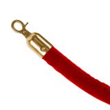 Cordón Separador Terminal Dorado Color Rojo