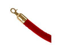 Cordón Separador Terminal Dorado Color Rojo