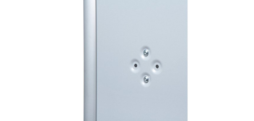 Porte Affiche sur Pied design Standard A3 Coins Ronds 25 mm Double Face