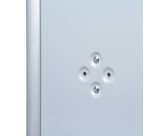 Porte Affiche Sur Pied Design Standard A3 Coins Ronds 25 mm