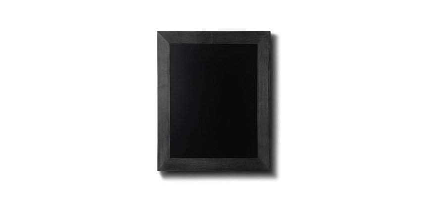 Natura Chalk Board Wall Black 30 x 40 cm