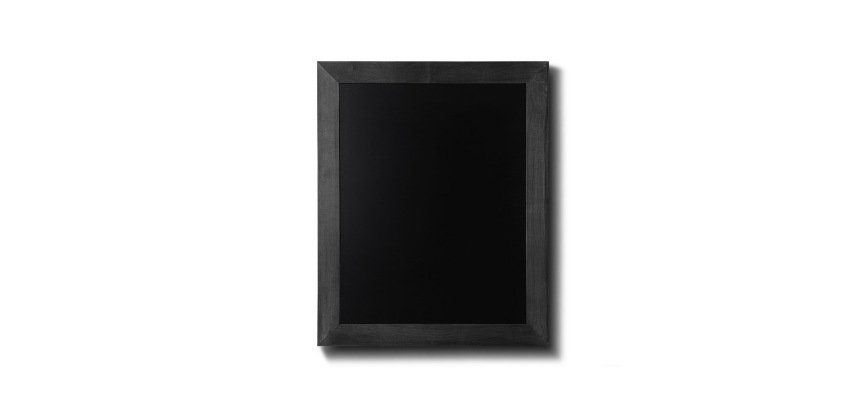 Natura Chalk Board Wall Black 40 x 50 cm