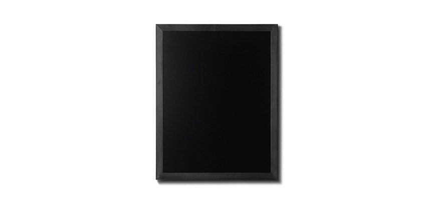 Natura Chalk Board Wall Black 70 x 90 cm
