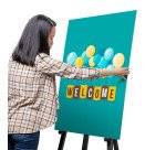 Natura Chevalet Ardoise Noir