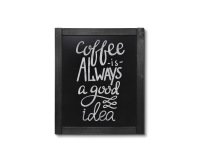 Natura Chevalet Ardoise Classique 50 x 60 cm Noir