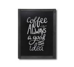 Natura Chevalet Ardoise Classique 60 x 80 cm Noir