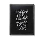 Natura Chevalet Ardoise Classique 70 x 90 cm Noir