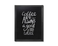 Natura Chalk Board Wall Classic Black 70 x 90 cm