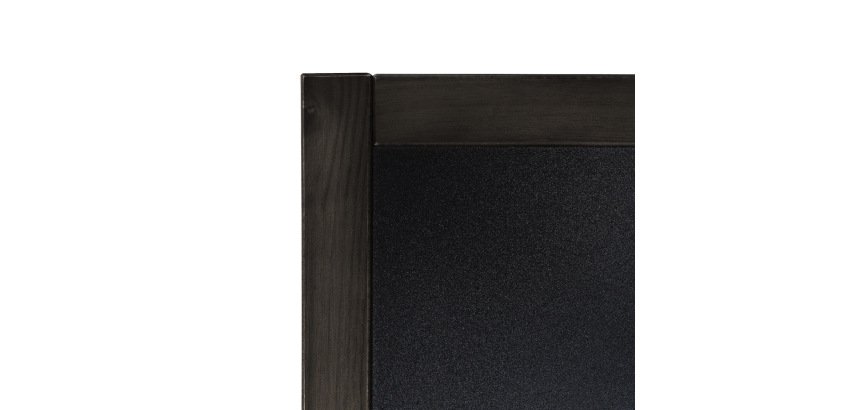 Natura Krijtbord Wandmontage Classic Zwart 70 x 90 cm