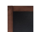 Natura Chevalet Ardoise Classique 50 x 60 cm Marron Foncé