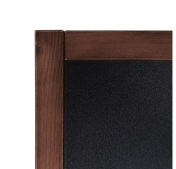 Natura Chevalet Ardoise Classique 70 x 90 cm Marron Foncé