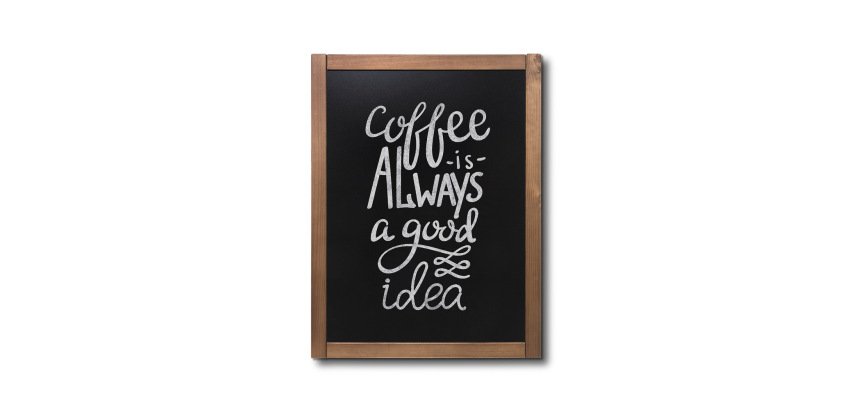Natura Chalk Board Wall Classic Light Brown 60 x 80 cm