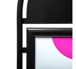 Panneau Trottoir Elegant en Acier 50 x 70