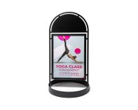 City Sign Elegant Staal 50 x 70