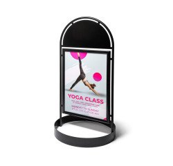 City Sign Elegant Steel A1