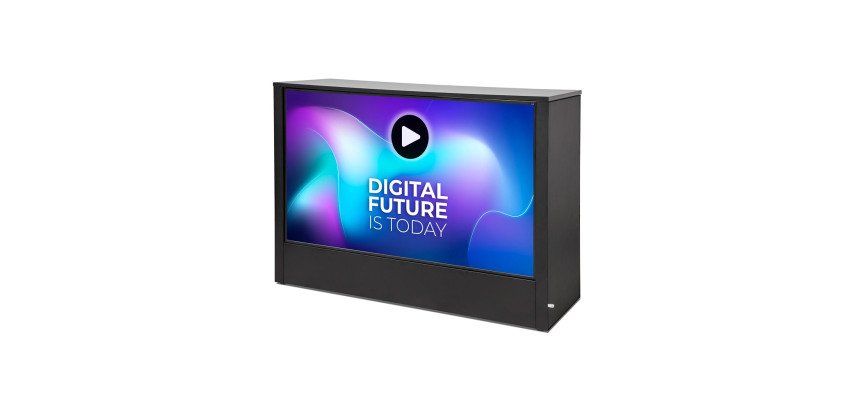 Digital Counter Futuro avec 55" Samsung Écran Horizontal