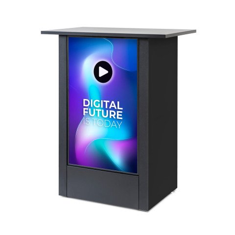 Mostrador Digital Futuro 32" Samsung Monitor incluido Vertical Negro