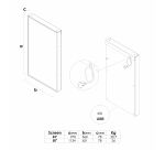 Smart Line Panneau Digital Noir