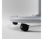 Chevalet De Conférence Avec Base Circulaire En Métal Scritto® Vario