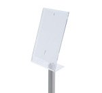 Conception de Poteau d'information à Angle Mince A4