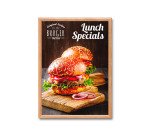 Marco para Póster 50x70 cm esquinas en inglete 25 mm Madera