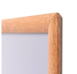 Cornice a scatto da 25 mm con angoli smussati, 50 x 70 cm, in legno