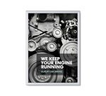 Cadre Clic-Clac Standard 50 x 70 cm Coins en Onglet 25 mm